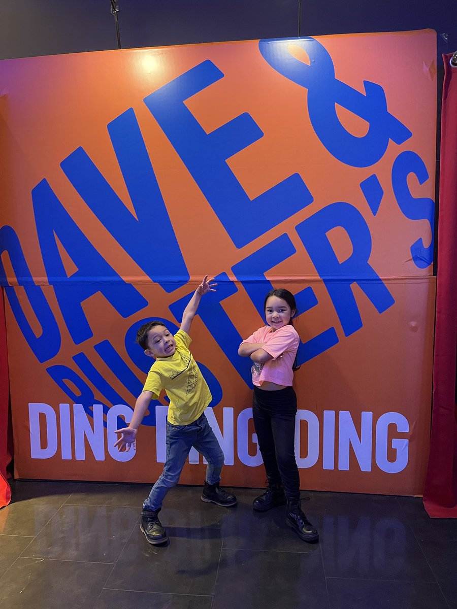 rosalindprieto's tweet photo. Please congratulate me, I never have to go back to Chuck E Cheese again. They are all about @DaveandBusters now 👏🏻 https://t.co/swEEZkhMGk