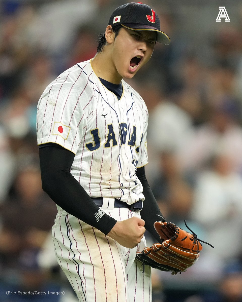 TheAthletic's tweet photo. Shohei Ohtani in the 2023 World Baseball Classic:

◻️ .435 AVG
◻️ 8 RBI
◻️ 5 XBH
◻️ 1.345 OPS
◻️ 9.2 IP
◻️ 1.86 ERA
◻️ 11 K
◻️ 1 Save
◻️ MVP
◻️ Champion

Unicorn 🦄 https://t.co/KIz3jEC62Q