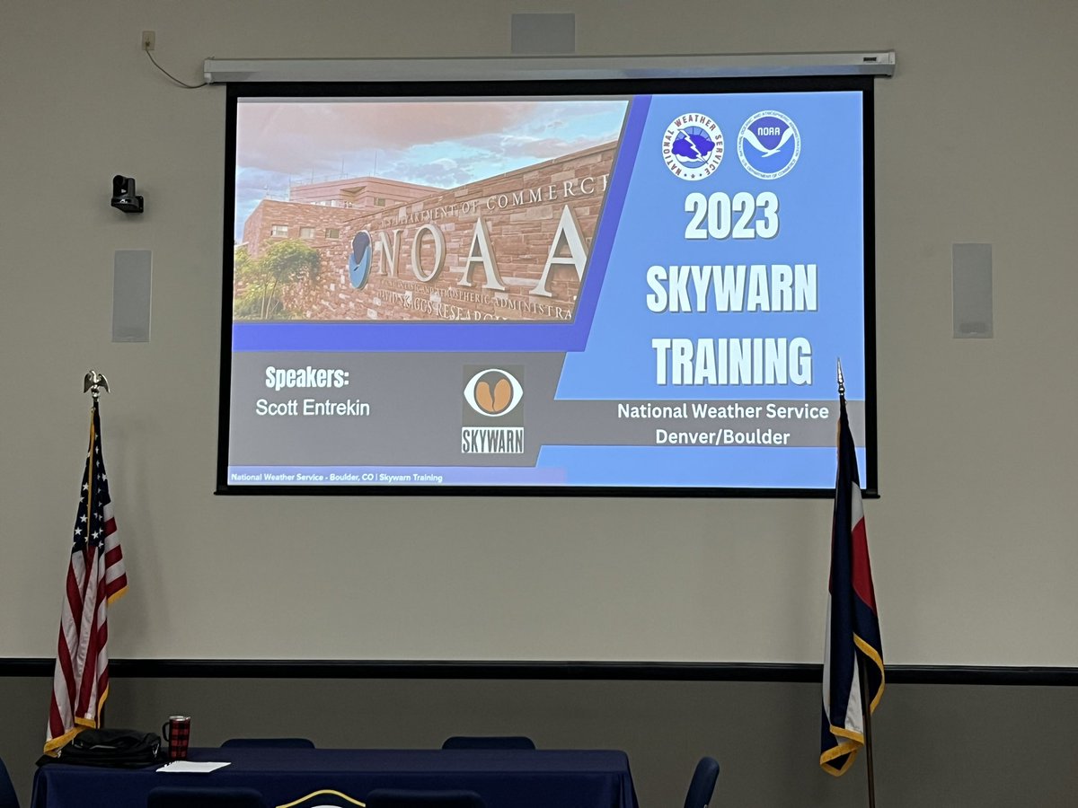 Officially a spotter! Thanks <a href="/NWSBoulder/">NWS Boulder</a>!