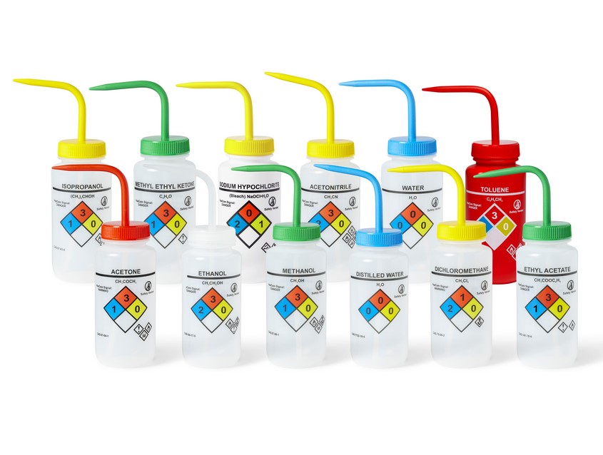 SouthernLabware's tweet image. Introducing Southern Labware&apos;s newest addition: the Unisafe Wash Bottle! Made from industrial grade LDPE and featuring safety venting, color-coding, and chemical identification. Get double rewards points and subscribe to save with our Labware Essentials Subscription Service.