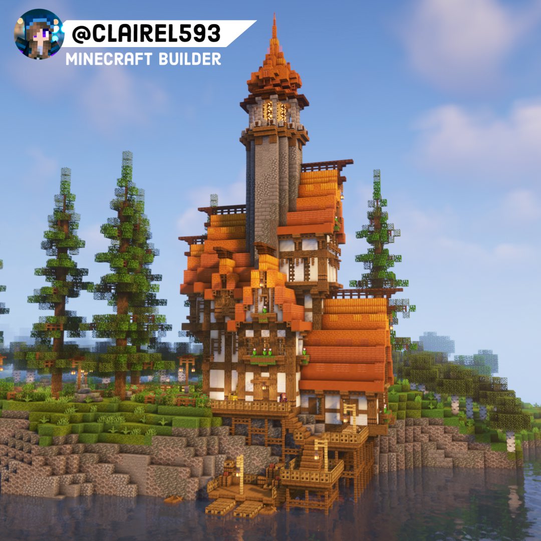 Minecraft Medieval Lighthouse