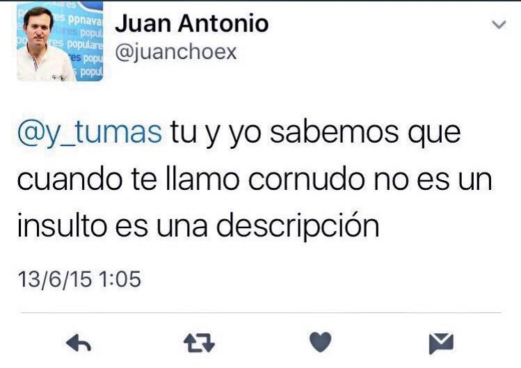 indaraclub's tweet photo. @javiergar_ @PPNavarra @juanchoex Escribir estos tweet hacia otro usuario y su novia define perfectamente a una persona. https://t.co/D8b8RViYPv