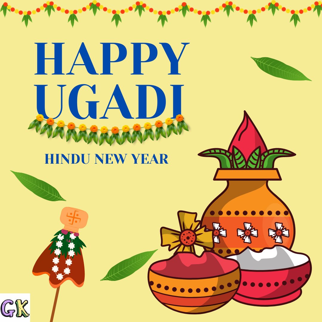 Gyanokofficial's tweet photo. As Ugadi brings a new year for us, We are sending our best wishes and love to you. May all your dreams come true this year and things go as you want them to go.

#ugadi #gudipadwa #newyear #india #baisakhi #festival #hindu #hindunewyear #ಯುಗಾದಿ #हिन्दू_नूतन_वर्ष https://t.co/xoNpEVItrl