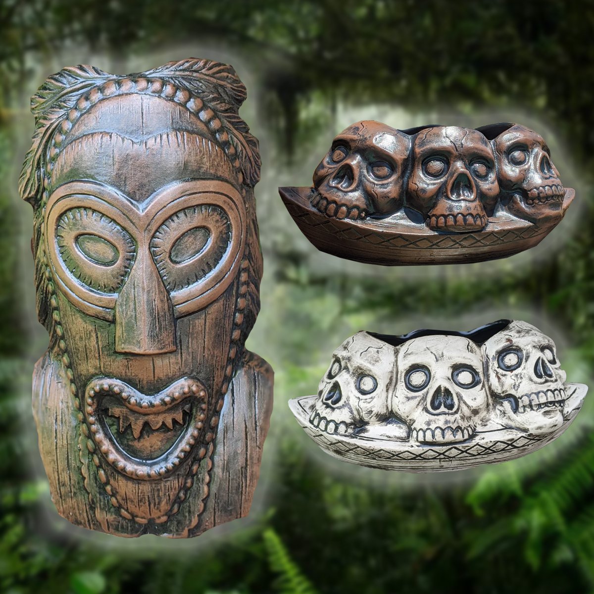 Looking for a new tiki mug?? Then shop our 60% off fire sale!! #junglecruise #tikimug #tradersams traderbrandon.com/collections/ti…