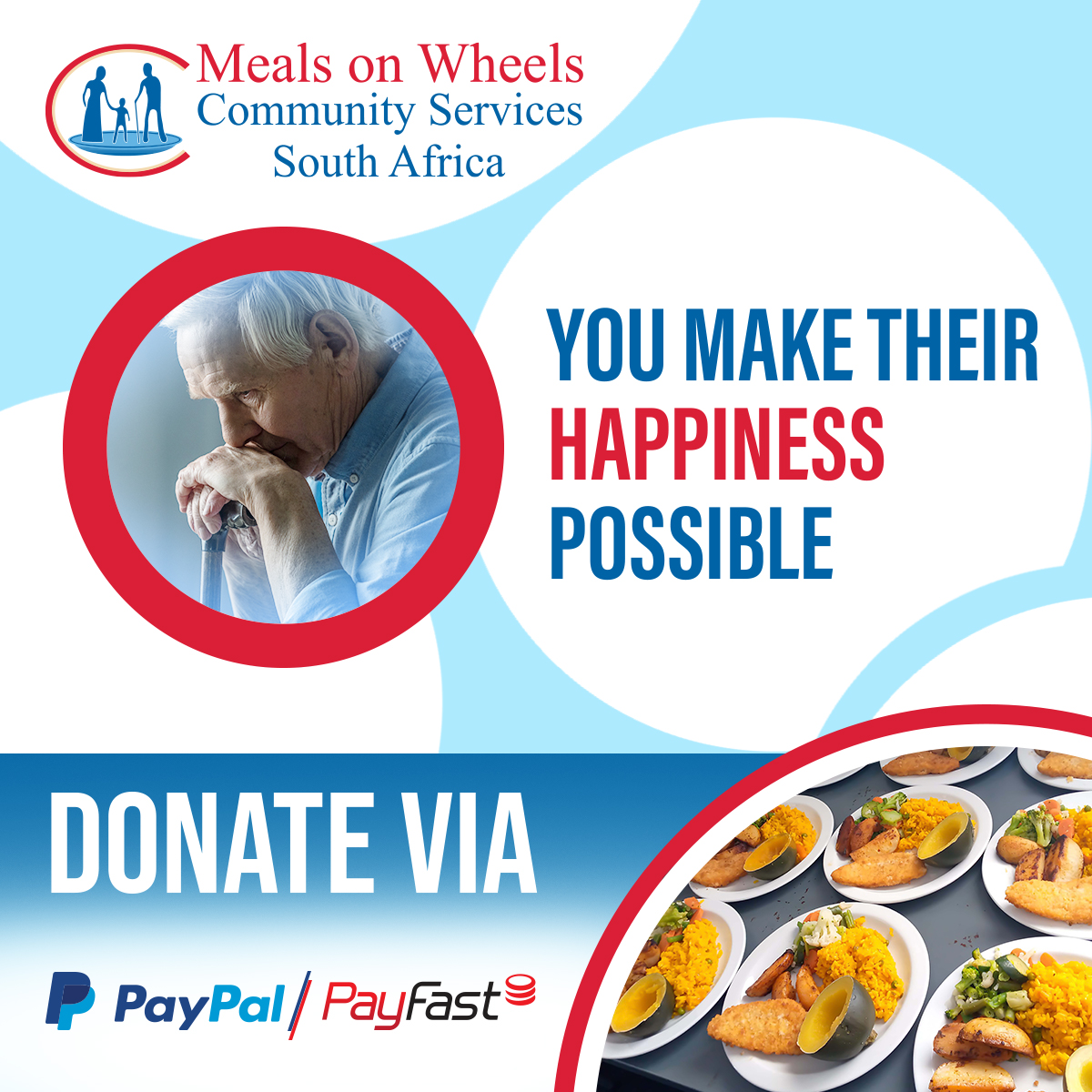 mowcs_sa's tweet photo. Gift a meal via PayFast today. https://t.co/8YNiKdaP0z
#mealsonwheels #SeniorHunger #GiveBack https://t.co/kS4XcvA4ME