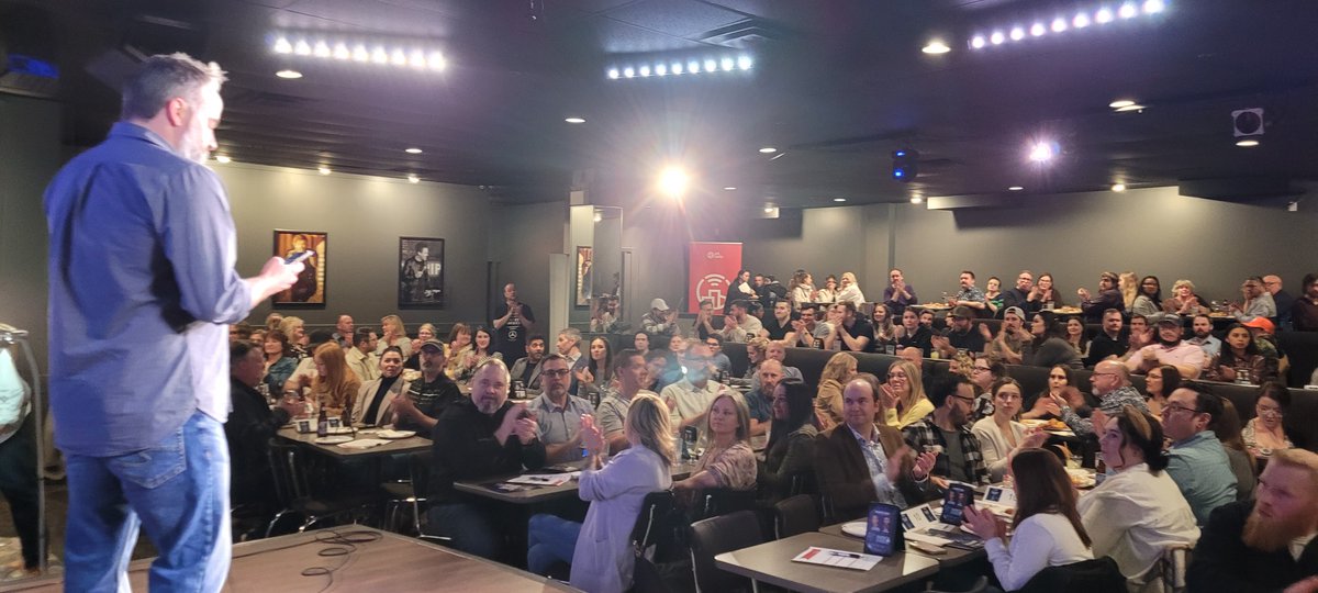YOUCANEdmonton's tweet photo. Thank you all for making Night 5 of YOUCAN Comedy Nights presented by @MBHeritageVlly such a memorable and hilarious night.  Your support means the world to us! 

#YOUCANComedyNights #relentless #yeg https://t.co/2lzewQJW5K
