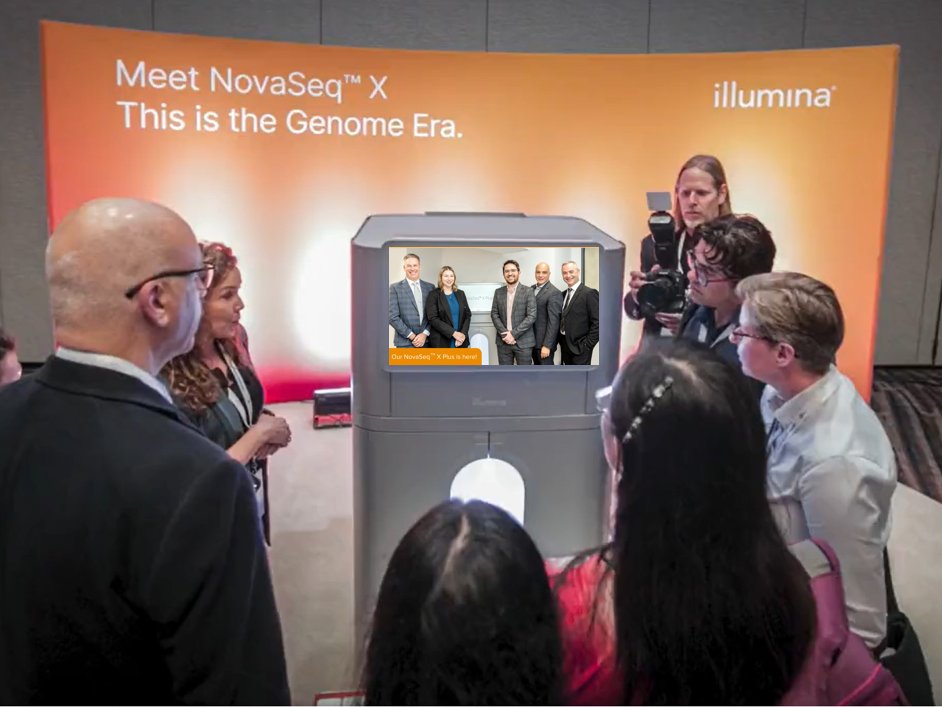 Finally, I get to have a photo in front of the @illumina #NovaSeqX - @AGRF_genomics can't wait to get some runs on this beast.