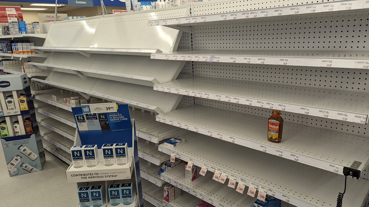 styx_35's tweet photo. @CupeAB It may have retailed at $8 a bottle before the shortage... Quite a bit more now if you can even find it https://t.co/LlvLJmlZhH