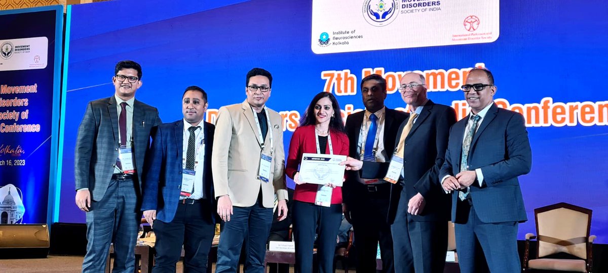Suvorit Bhowmick (@suvorit_b) on Twitter photo On our team getting the best review paper award for the year 2022 in the MDSICON. Annals of Movement Disorders is the official journal of the Movement Disorders Society of India. Let us contribute to make our home Journal great and impactful. On our team getting the best review paper award for the year 2022 in the MDSICON. Annals of Movement Disorders is the official journal of the Movement Disorders Society of India. Let us contribute to make our home Journal great and impactful.