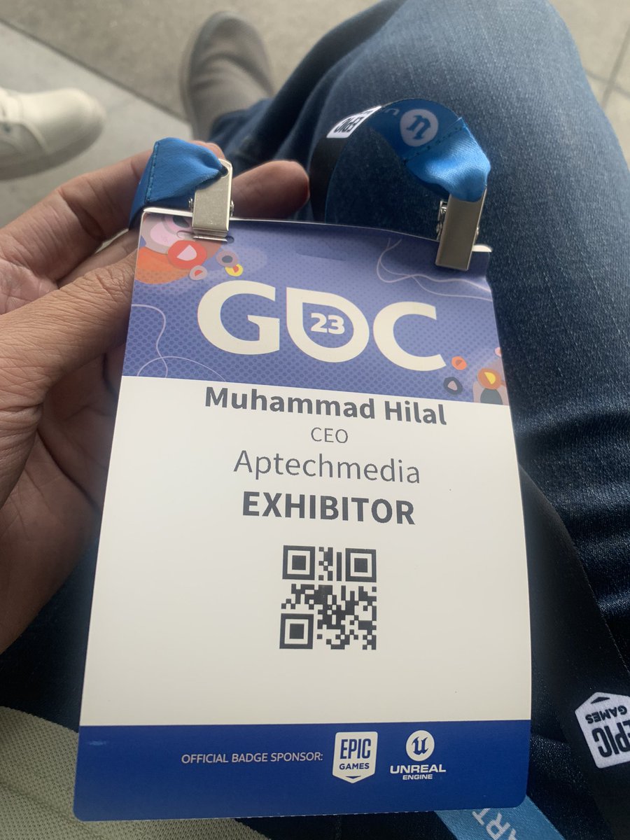 HILALKHAAN's tweet image. Its all started for #gdc2023 
Looking forward to meet those who are attending GDC. If you are around, come to Pakistan Pavillion at #GameDevelopersConference at Moscone Center, SFO. 
Along with @AptechMedia , a bunch of other Gaming Studios of Pakistan also exhibiting at #GDC