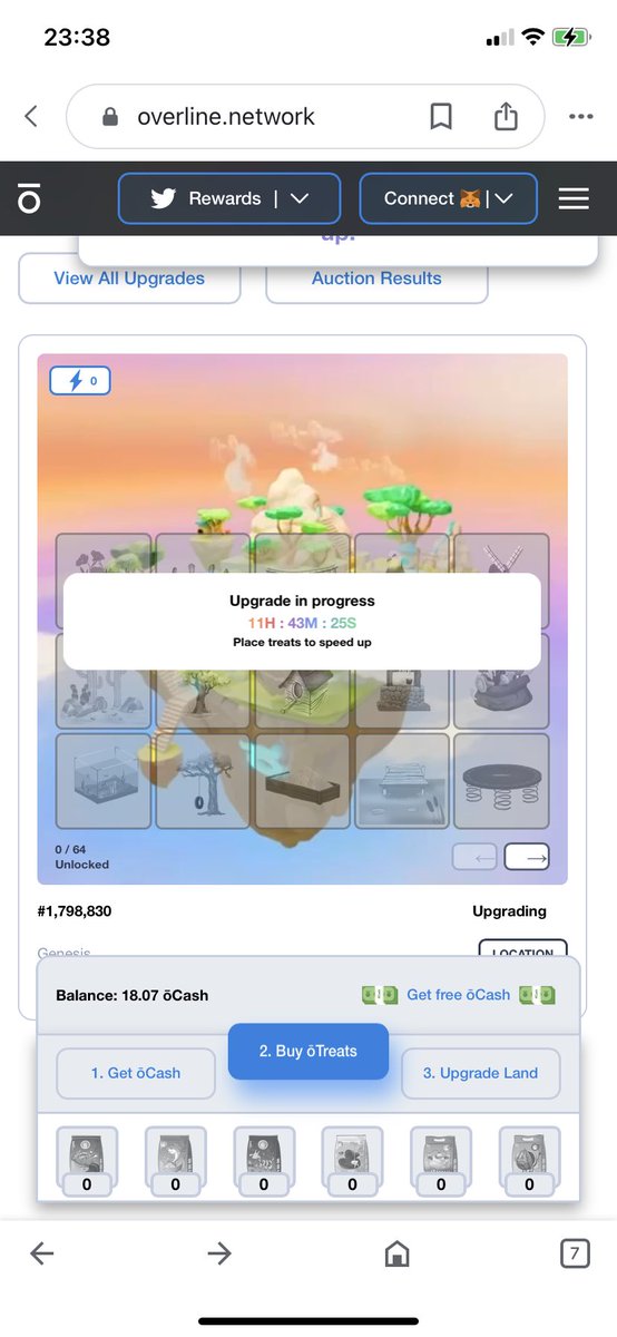 Web3Heracles's tweet photo. Tomorrow I wake up to my potential first ever @overlinenetwork #oLand upgrade and im like a lil kid on Christmas Eve 😝🤗🤗🤗🤗
Hope i get something nice 🤞🏻
4 oTreats spent and 4 days waited 😅 
Wish me luck 🍀 

#oCash https://t.co/zkaDBmfXuz