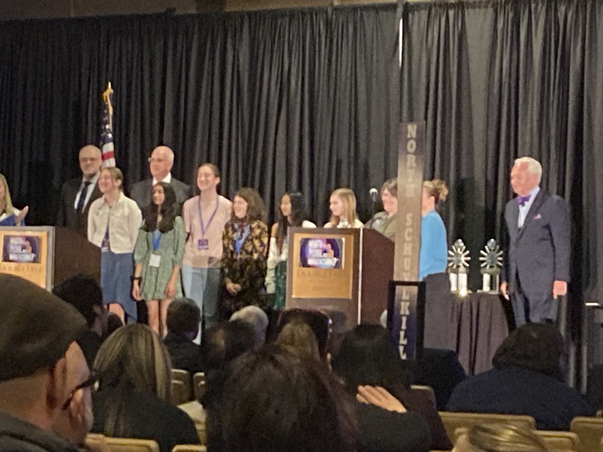 So proud of our West MS What’s So Cool about Manufacturing Team for winning the award for Outstanding Educational Value for their video. Congrats to the team and coaches Mrs. DeJoseph and Mrs. Reppert!  #wilsonsd <a href="/CRada_WWMS/">Chris Rada</a> <a href="/ChrisTrickett24/">Chris Trickett</a> <a href="/stoudt_stacey/">Stacey Stoudt</a>