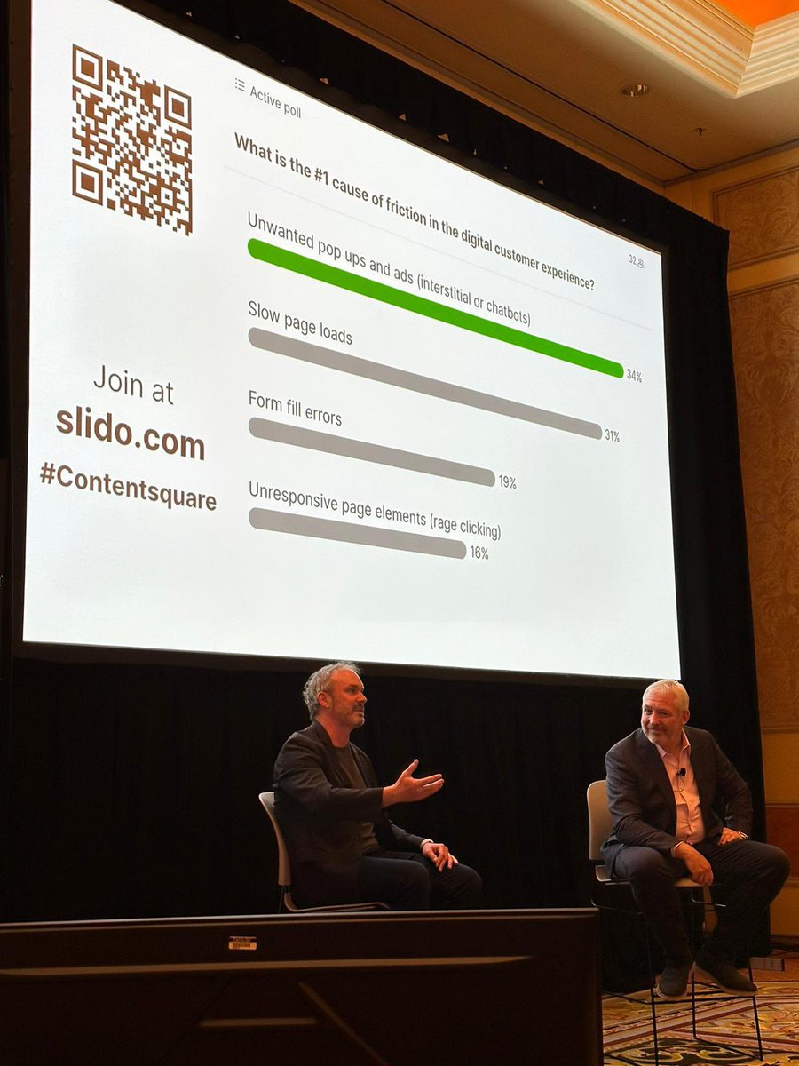 Contentsquare's tweet photo. Thank you to all who attended our session today at @AdobeSummit! Missed the session? No worries - #AdobeSummit will be sharing the recording post-show.
#AdobeSummit2023 #DXA #MoreHumanAnalytics https://t.co/uBK8GfyNQy