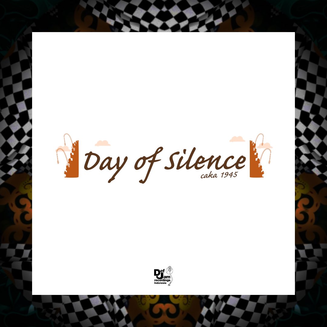 Happy Nyepi Day, Let's celebrate this holy day in silence and peace 🙏