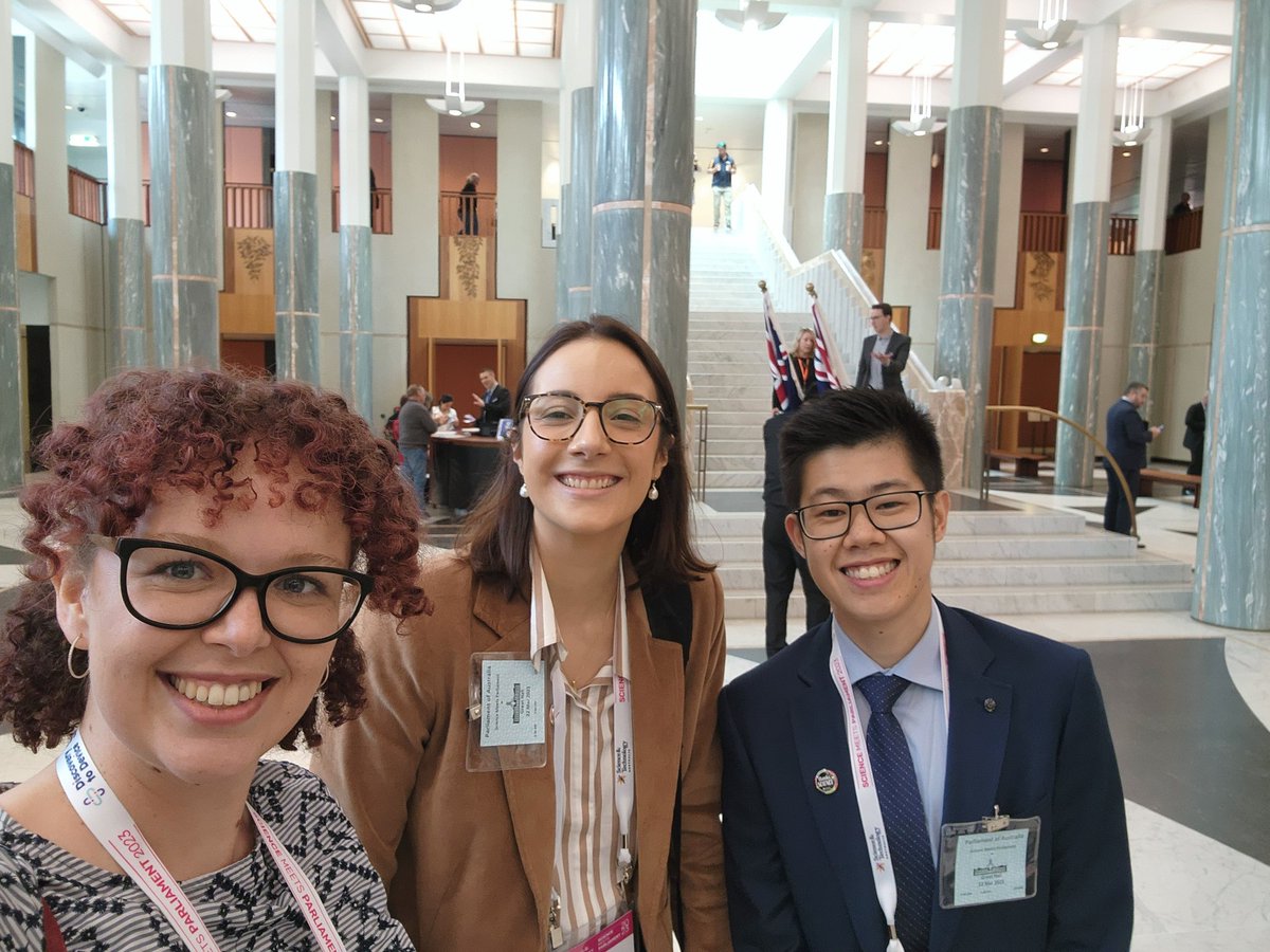 Ready to meet Senetor Linda White!! 😬 Wish us luck! <a href="/NicRivers_/">Dr. Nicola Rivers</a> <a href="/LaurenceLuu/">Laurence Luu</a> #SMP23