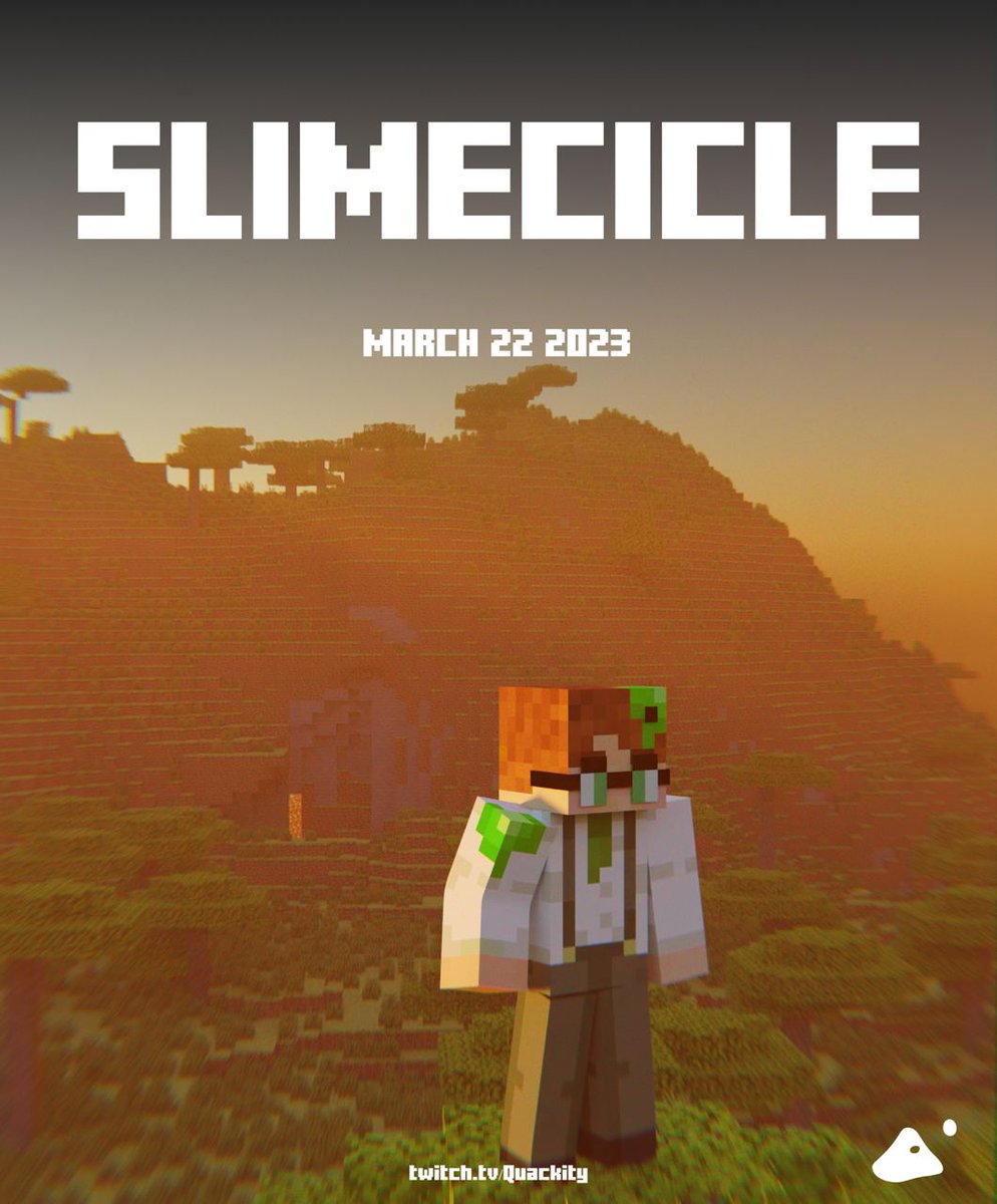 cucuruchito's tweet photo. WELCOME TO THE QSMP, SLIMECICLE https://t.co/4fuankrHJz