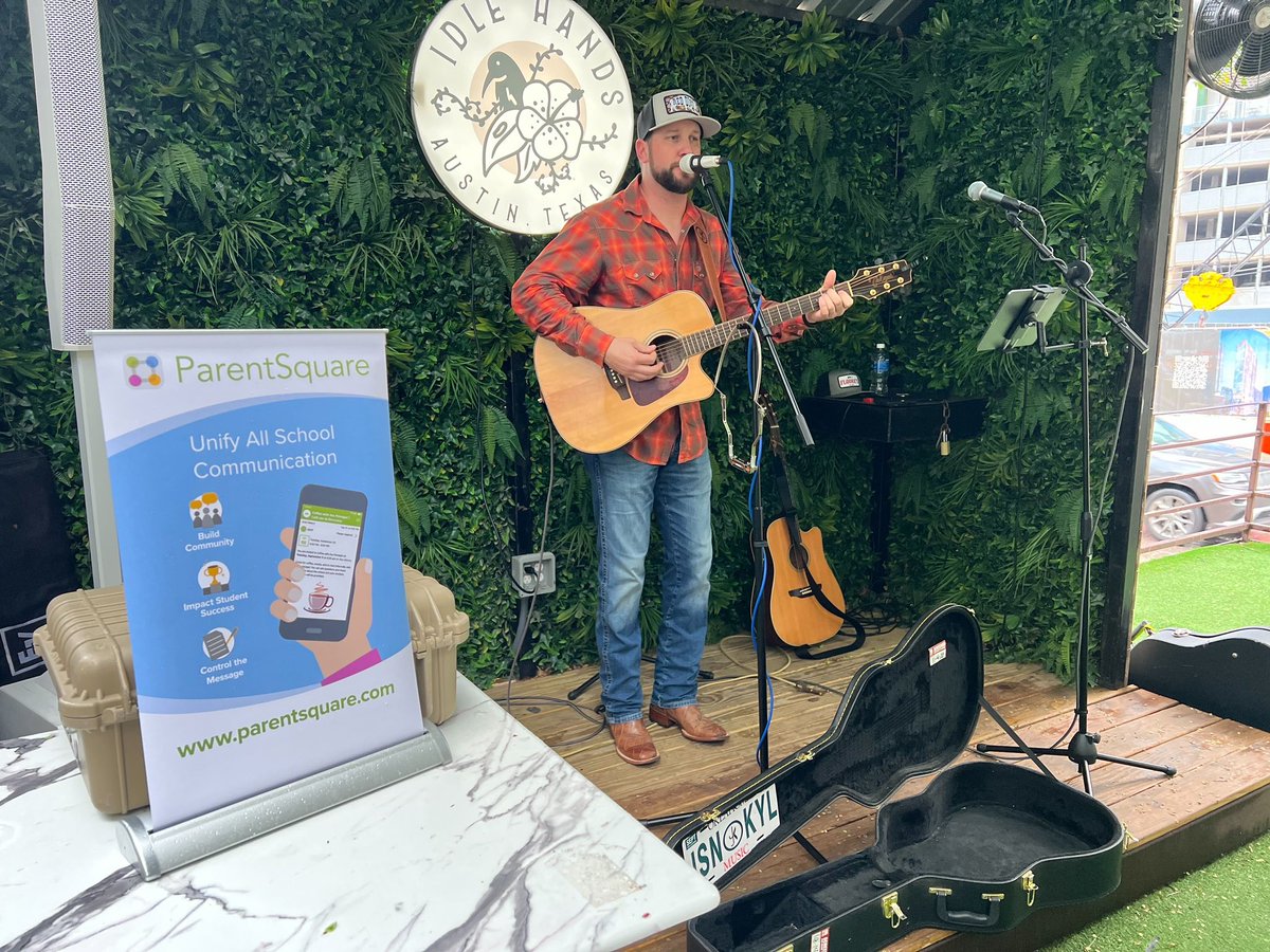 ParentSquare's tweet photo. Getting the #CoSN23 ππ» party ππ» started ππ» in Austin! Come join us at Idle Hands https://t.co/3QQn8rZGbs