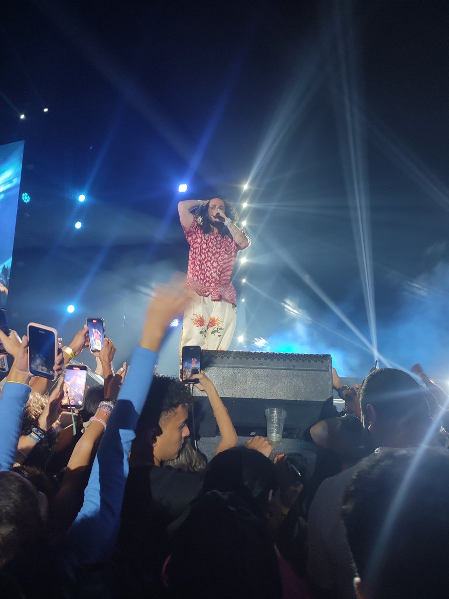 samomian's tweet photo. I know no body mentioned this, but do you guys remember that in October 2022 at @russdiemon concert at the Pyramids in Egypt... Someone in the crowd fainted and he stopped the show till he made sure that person got the care needed and got assisted first before he went on ?! 
☮️🐐 https://t.co/qaOkDvgzUM