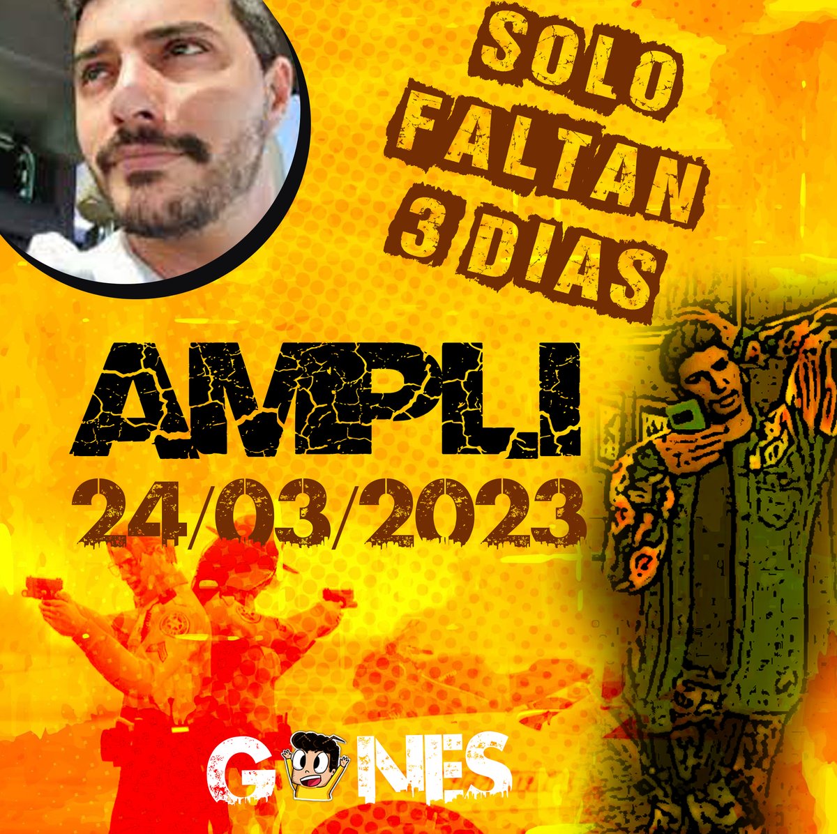 AteneaGames's tweet image. SOLOO  FALTAN 3 DIASS aaaaaaaaaaaaaaa el ampli se acerca que hype , no podéis perder a @gines_molouso dándonos risas, drama y muchas cosas mas , en este amplii. No os lo perdaiss!!!! venir a verle, lo pasaremos genia!!! #ampliGines #ampli #hype