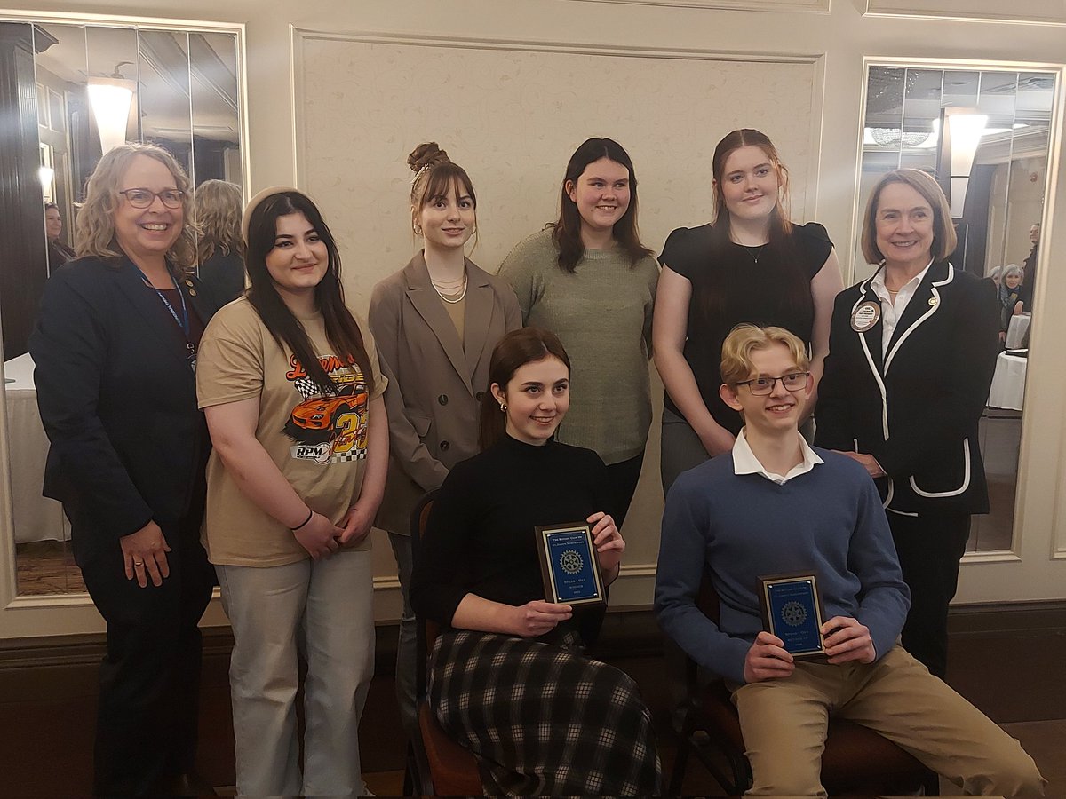 ODHigh's tweet photo. We are beaming with #PatriotPride for Eamon Fogwill who won 2nd Place in this year's Rotary Speak-Off! We are so proud of you! Congratulations to all the speakers and a huge thank you to the hosts @Rotary. Such a wonderful evening! @RotaryStJohnsNL @NLESDCA @CouncilOd https://t.co/gNJEH1covk