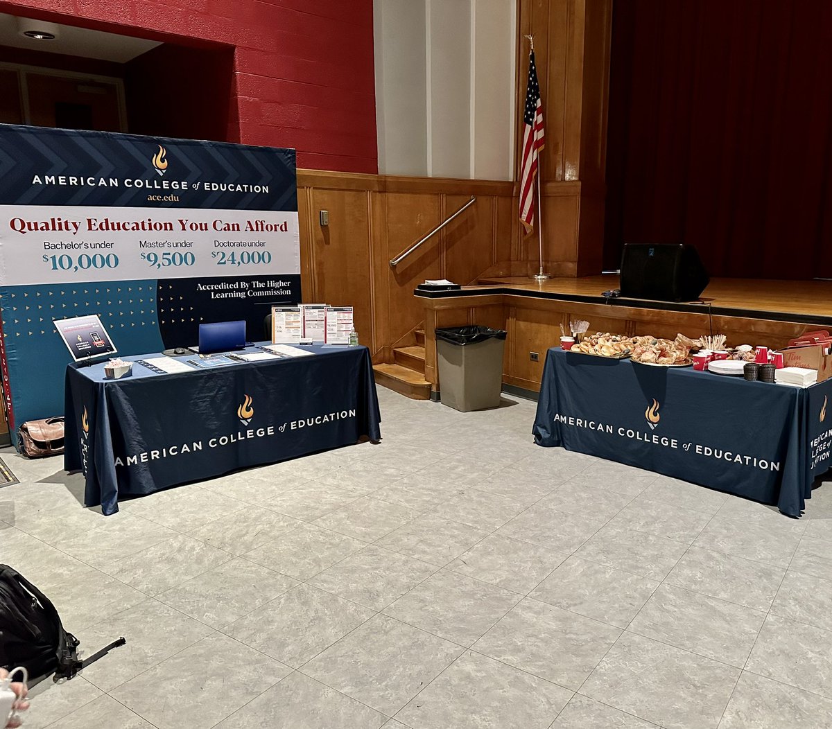 TJDavisACE's tweet photo. What a pleasure it was speaking &amp; providing breakfast for the @OhioPrincipals Zone 3 Meeting today! Thank you PJ Burgett (Superintendent: Ansonia LSD) &amp; @Mrs_HPowell (Associate Executive Director: OASSA) for the invite! @ACEedu loves giving back to our educators! #ACE #OASSA https://t.co/bnJsngLsc5