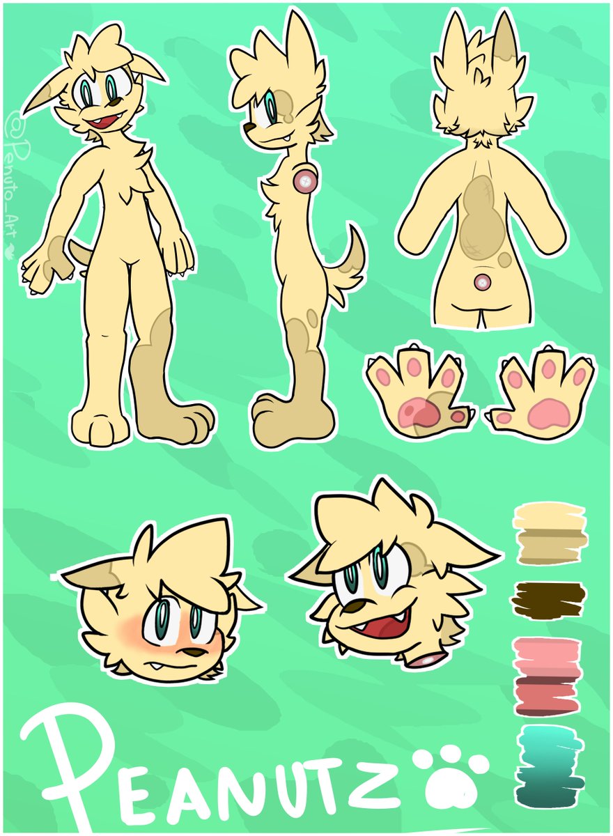 Penuto_Art's tweet photo. 🇺🇸- Meet Peanutz!!
After idk how much time procrastinating I finally made him a ref sheet jesus christ
🇧🇷- Conheça Peanutz!!
Depois de sla quanto tempo procastinando eu finalmente fiz uma ref sheet pra ele jesus amado
#oc #furry #furryartist #newref #refsheet #dog https://t.co/HNemDVYRaS