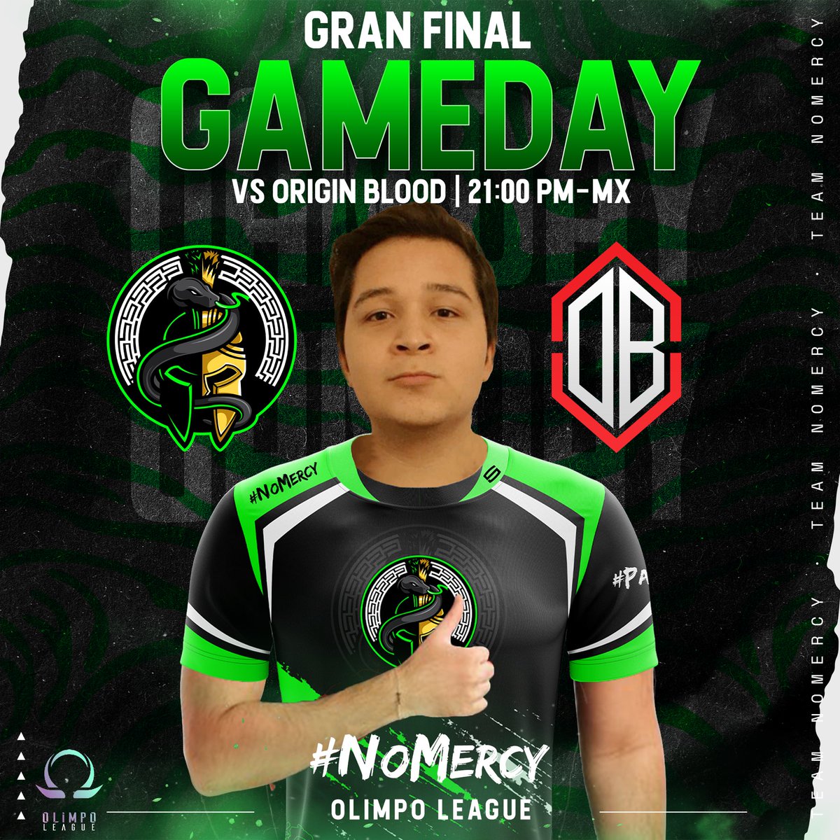 #CR • MATCHDAY

Hoy ha llegado el día de jugar nuestra primer GRAN FINAL, los rivales han demostrad su nivel en la liga, veamos si tenemos lo necesario para ganar.

🏆<a href="/league_olimpo/">Olimpo League 🔱</a> 
🆚<a href="/Originblood1/">Originblood</a> 
🎟️FINAL

#NoMercy