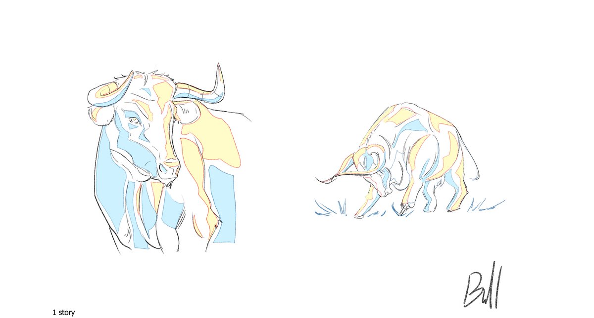 haris_71jan's tweet photo. Day 9 #animarch #bull #2danimation #rkgk https://t.co/dRMGpw1ocR