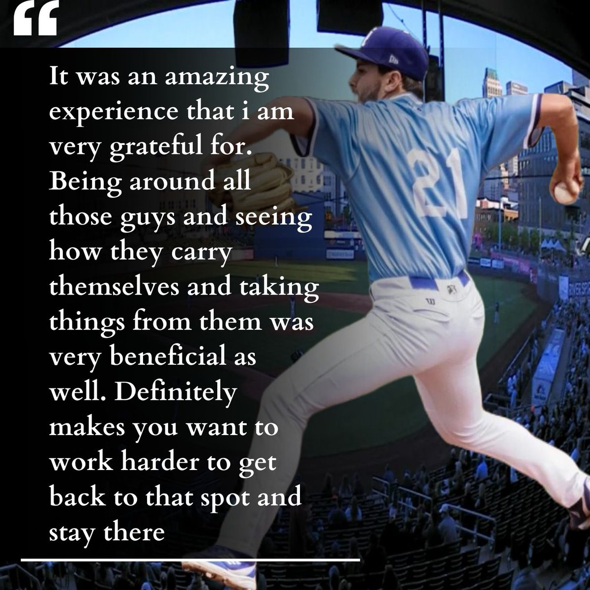dodger_daily's tweet photo. Antonio Knowles got to pitch on the Big Field the other day &amp; it was a great experience! Knowles is a Key West native that features an elite slider, cutter, a big 4-Seam &amp; went 12 outings scoreless to start 2022. Here's what he had to say about his Spring Training so far.#dodgers https://t.co/V68LKV793R