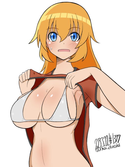 銀色ビキニを見られるのは恥ずかしくないけど、着替えを見られるのは恥ずかしいシャーリーでいてほしいと思いながら描きました。
#art #illustration #drawing #絵 #落描き #イラスト #w_witch #s_witch 