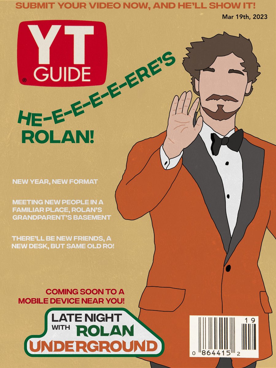 oso_curious's tweet photo. They put the low budget in #LateNight television (on YouTube) ...

Late Night with Rolan Underground
EP1: OUT NOW!!!
St. Patrick's Day Special: https://t.co/giaRmEvtR0

New episodes at https://t.co/HPzjPOcIWh

#LateNightShow #SketchComedy #IndieFilm #IndieMusic #RolanUnderground https://t.co/sxUqkLxzNN