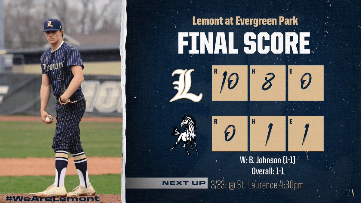 Lemont Baseball tweet media