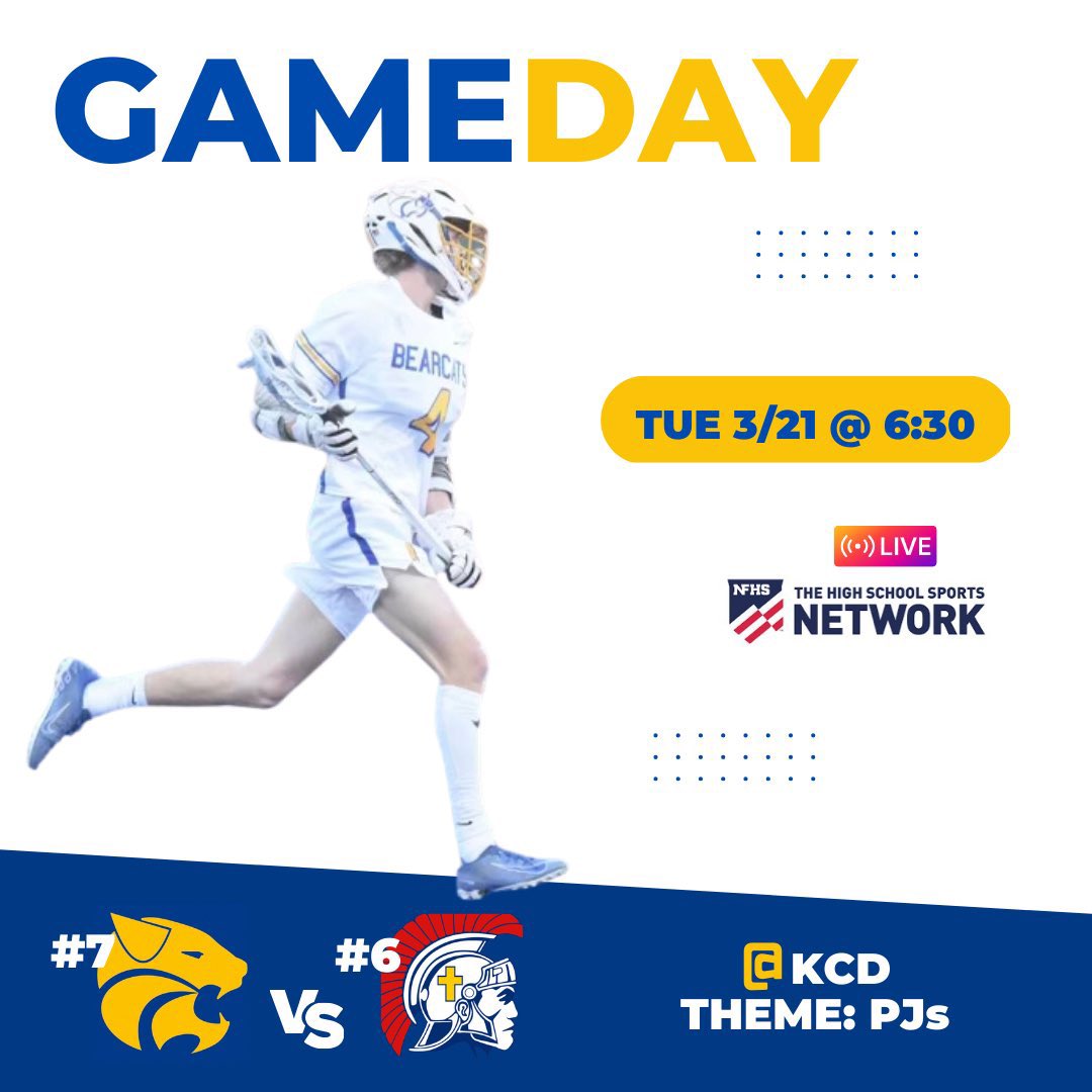 vanessacantley's tweet photo. #7 KCD defeats #6 CAL 14-8 with lots of playing time for a great group of freshmen in Q4! #gobearcats #wearekcd @KYLaxNews @kyboyslax https://t.co/7KUZIJXNUf