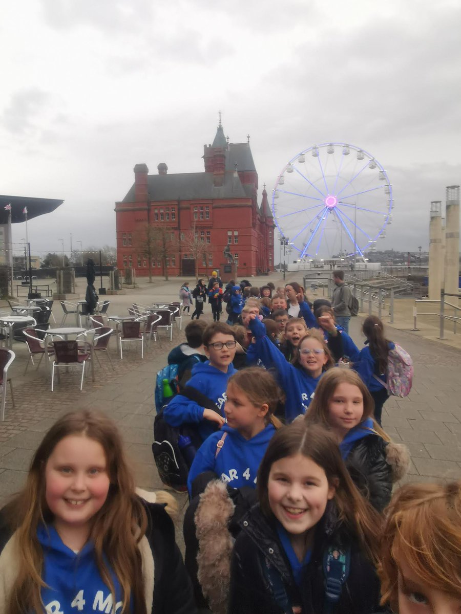 MCPS_year4's tweet photo. Year 4 have thoroughly enjoyed their first day of their residential trip at Cardiff Bay! https://t.co/ihJd4ahy8t