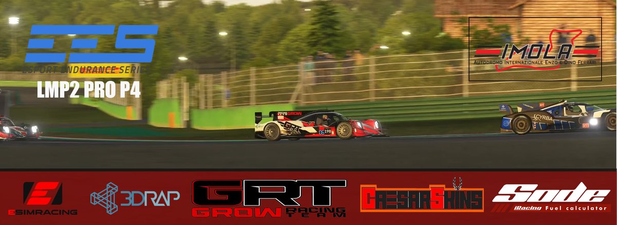 GrowRacingteam's tweet photo. Estivemos presentes este fim de semana na EES ,R6 6H Imola e os nossos 2 carros tiveram um excelente desempenho, P4 na categoria LMP2 PRO e o nosso Porsche GTE fez P7 na categoria GTE AM
https://t.co/tgNxIwKsY9 @CaesarSkins #sode #esimracing #rfactor2 #enduranceracing https://t.co/eedXsDaq4c