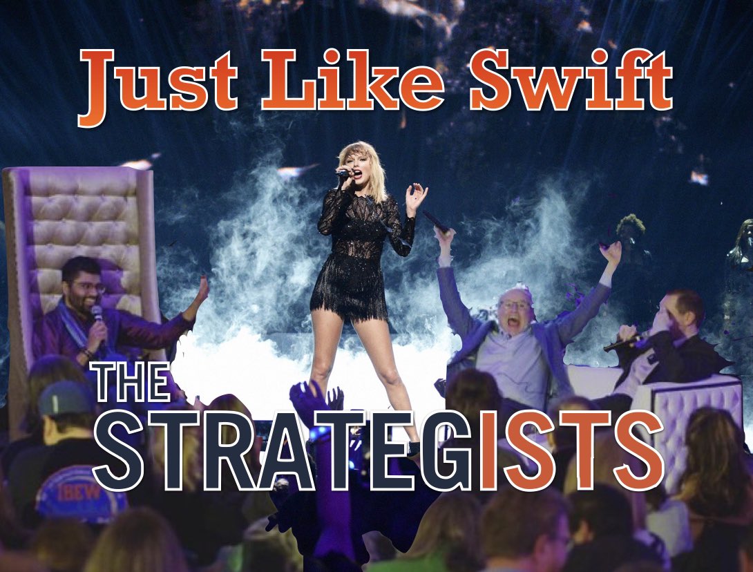 YuleLoveYYC's tweet photo. Touted as a “Taylor Swift Like” experience by @carter_AB… get your tickets to @strategistspod LIVE before they sell out… #Swifties #StratLIVE https://t.co/dpnZ6yMWsl