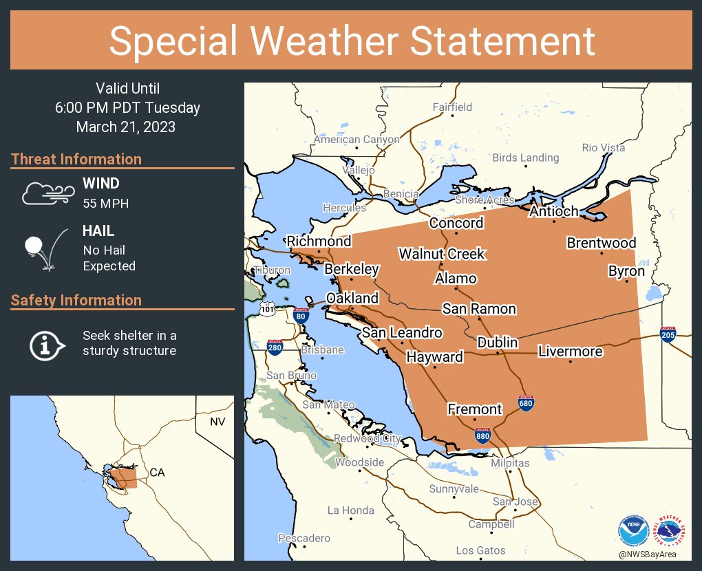 NWS Bay Area 🌉 tweet media