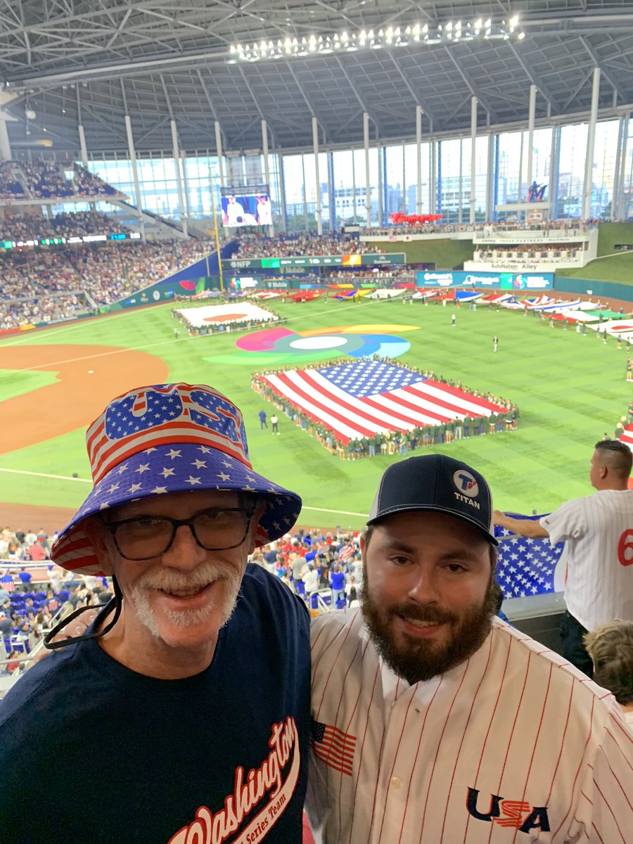 23Sidney4's tweet photo. My dad took me to the World Series game 5. Got to watch my kid play in the pony World Series. Get to see the championship game for the WBC.  A lot of the time life is awesome. And I am lucky.   #WBC2023 https://t.co/AB1yhYwsu7