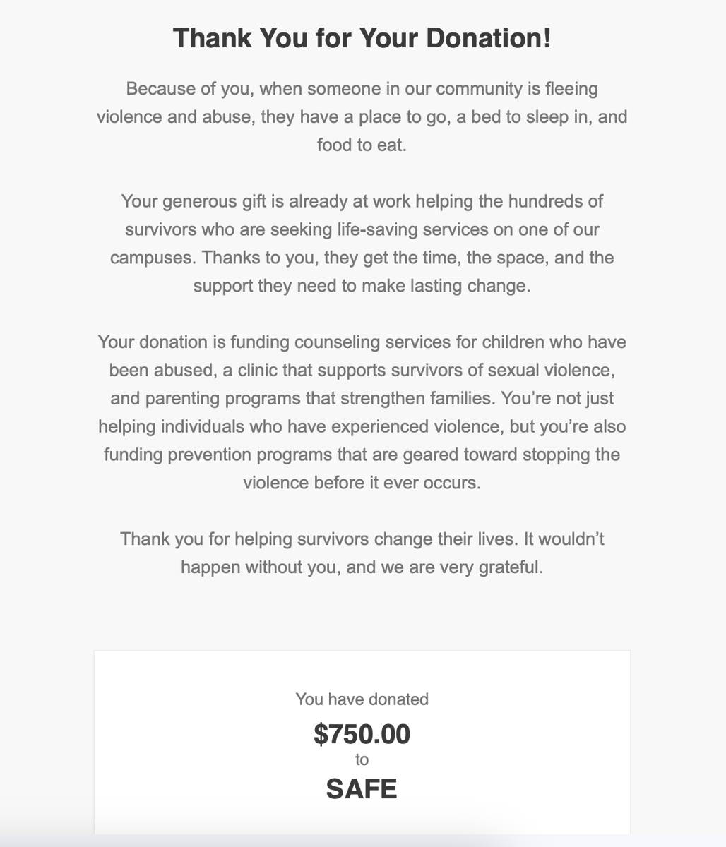 olive_york's tweet photo. Thanks to everyone involved with the @LosVerdesATX charity shirts, we were able to donate $750 to @SAFEatx 💚💜 https://t.co/nxesFB6Jl5