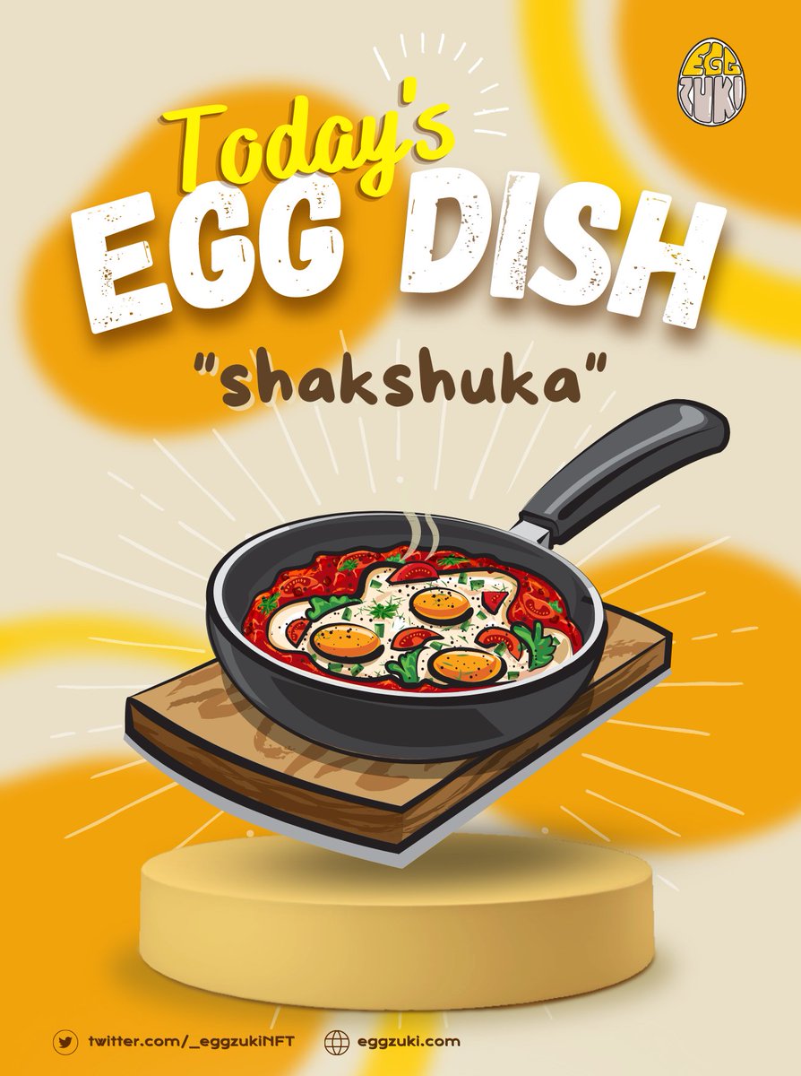 Breakfast time is EGGZ-dish time! 🍳

Shakshuka is a simple, easy-to-make, one-pan meal of eggs poached in a savory, spicy tomato and pepper sauce. It’s just as tasty for breakfast as it is for dinner, and makes a satisfying dish any time 😋

Would you want to try some? 

#EGGuZo