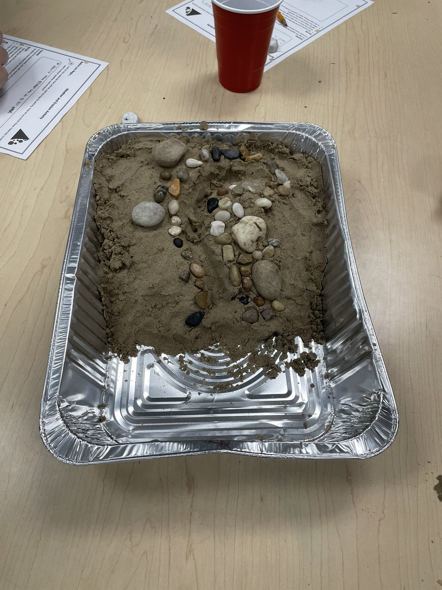 mrslcheal's tweet photo. Gr.9 Geo students learning the effects of erosion. @LoyolaHawksOak @HCDSB #doinggeography #ditchthetextbook #experientiallearning #funintheclassroom https://t.co/mjzNgStjUg