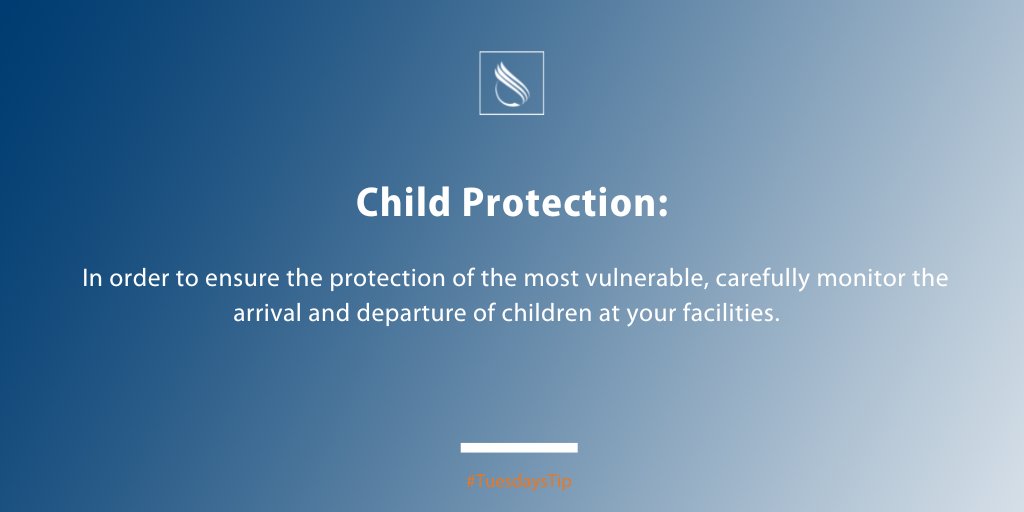 Child protection involves many moving parts. Log on to our safety resources page to learn how to develop a child protection plan: ow.ly/E3Rs50NozHK #ARMCares #ProtectYourMinistry #SafetyFirst #TuesdayTips