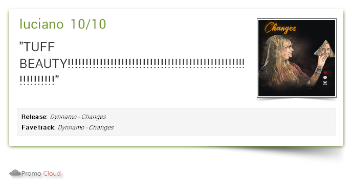Dym_Music_Group's tweet photo. luciano supports: @Dynnamo_ - Changes 10/10 #newrelease https://t.co/f4DkboeSl8  #Dymmproductions #Dymmrecords https://t.co/45FWMeZQyq