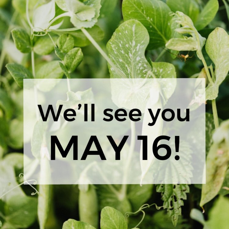 Mark your calendars! May 16 is the first market day of the 2023 season at the East York Civic Centre!