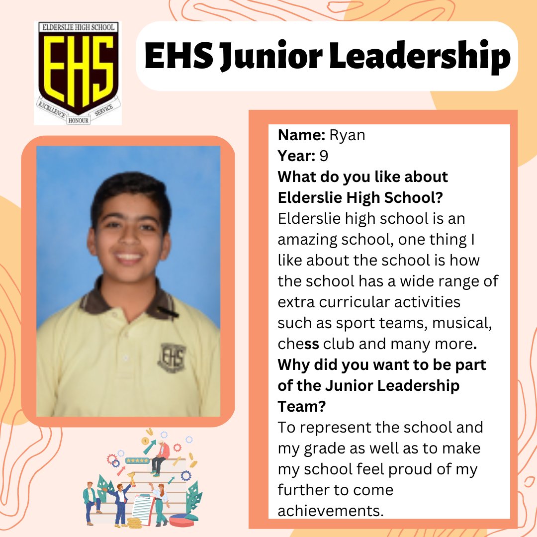 Meet our EHS Junior Leadership Team!!