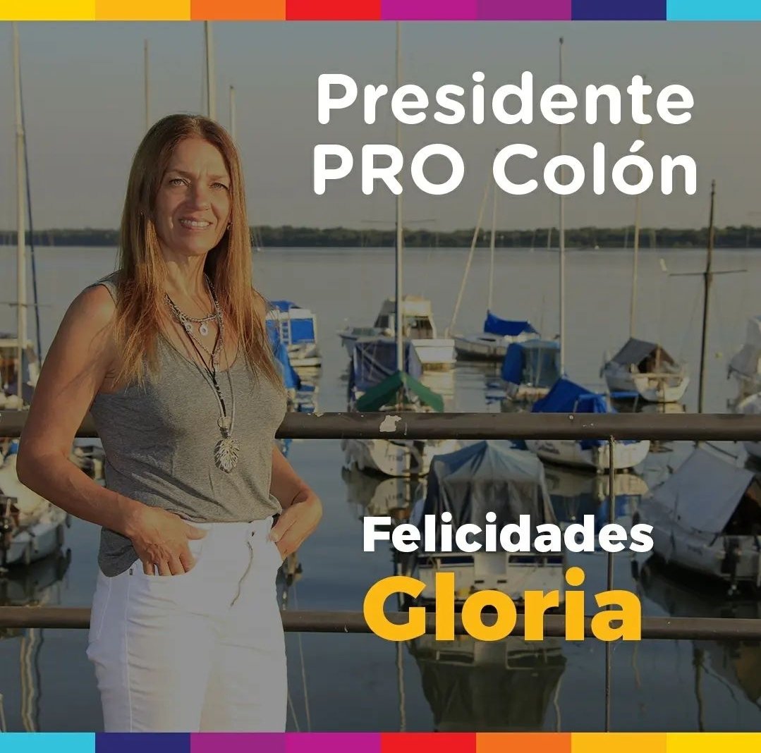 SergioPinget's tweet photo. Comienza a moverse la política en #Colón. El sábado ganó la lista oficial del @procolonoficial ubicando a @GloriaCampodon3 como Pte. Traducción: primera derrota política del Intendente #Walser. Ahora, con una sugestiva foto, se lanza la fórmula de la UCR. #ModoElectoral https://t.co/ayMiweSedY
