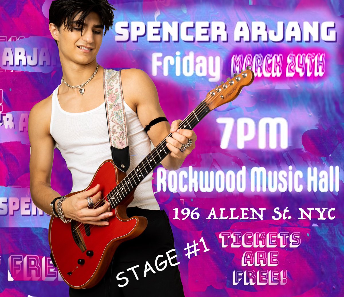 Spencer Arjang | Rockwood Music Hall rockwoodmusichall.com/event/bella-sp…