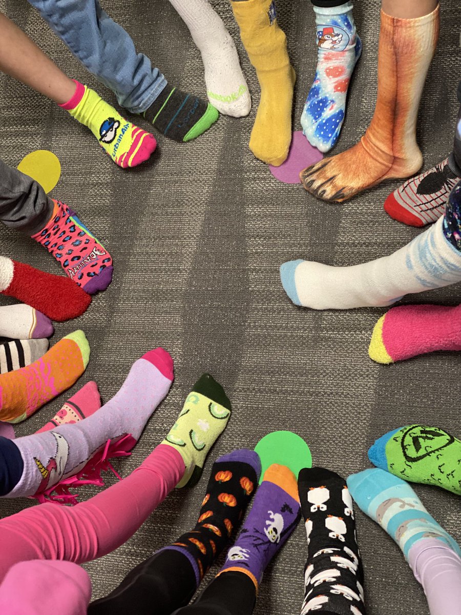 Wearing crazy socks and celebrating National Down Syndrome Day!  #worlddownsyndromeday 
<a href="/rockenbaughES/">Rockenbaugh ES</a> <a href="/Carrollisd/">Carroll ISD</a>