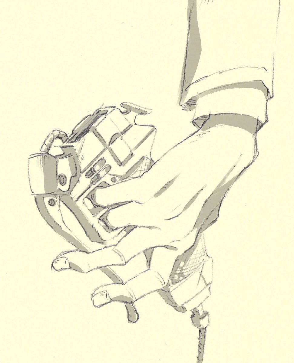 AoTWiki's tweet photo. ODM Gear handle sketches by Animator Takuma Ebisu https://t.co/H3NcI0Sbao