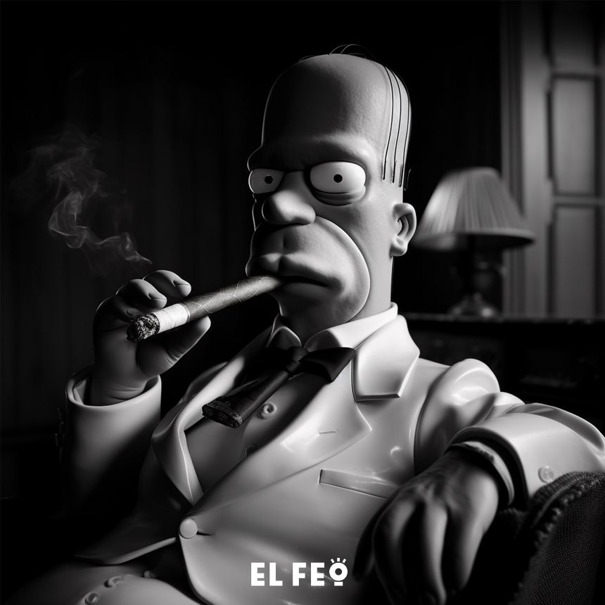 _elfeo's tweet photo. Ingenieros de IA: seguramente las personas usarán nuestras herramientas para resolver grandes problemas. Las personas: ——> desliza  #inteligenciaartificial #homersimpson #midjourney https://t.co/INQxru8Poq